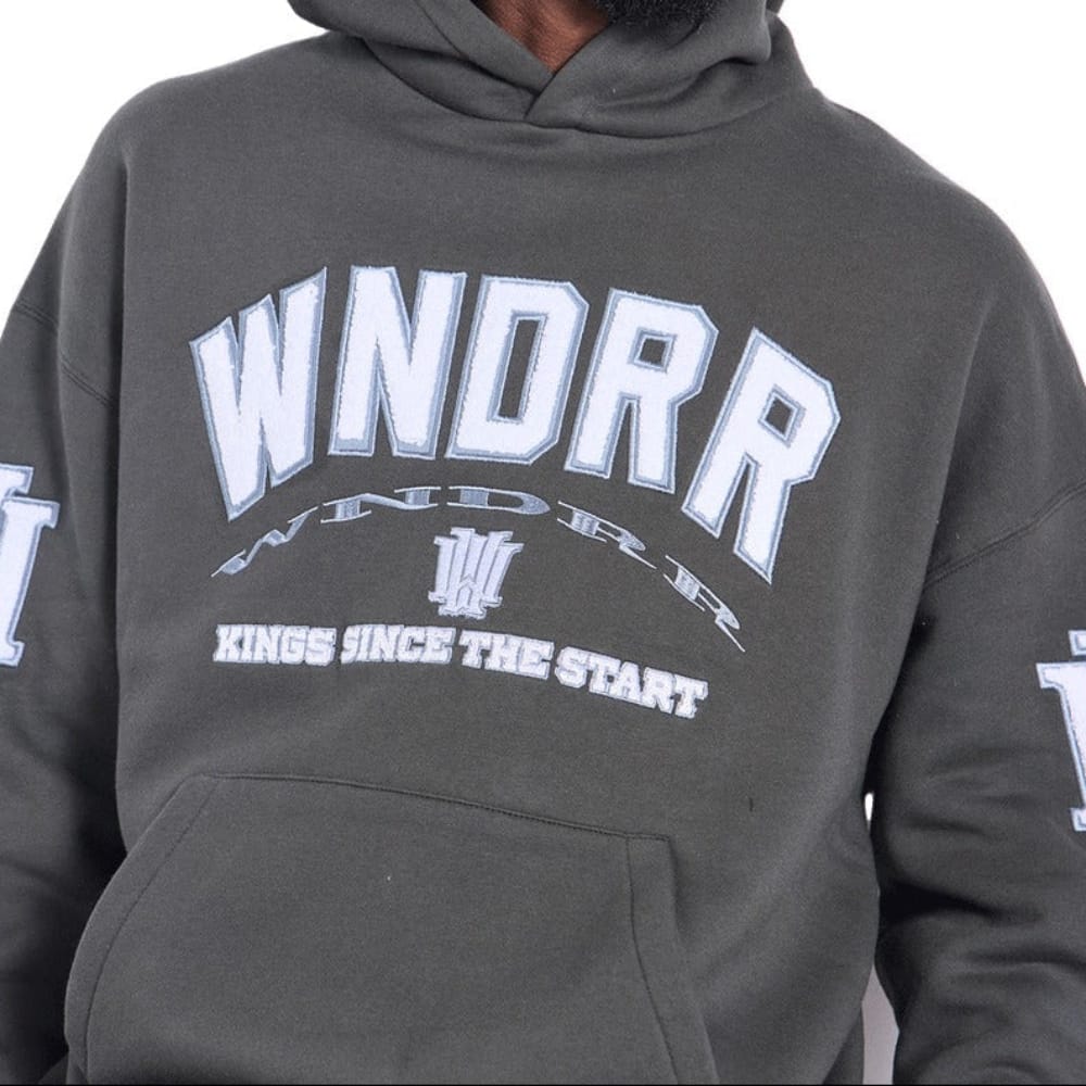 WNDRR Institute Hood Sweat - Ink