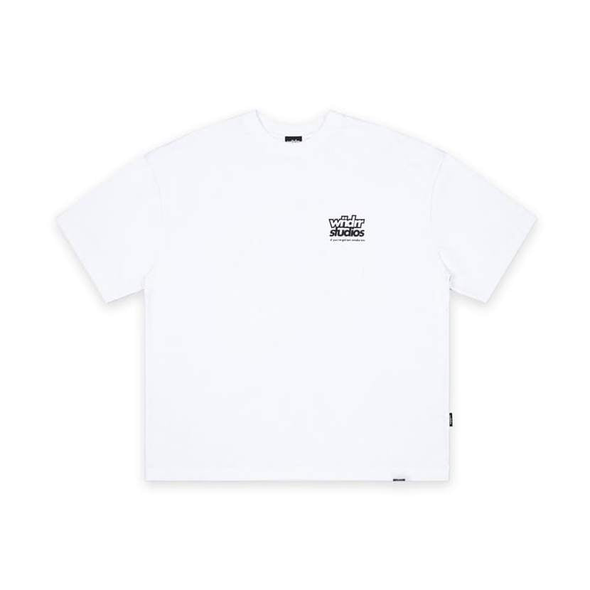 WNDRR Lighter Heavy Weight Tee - White