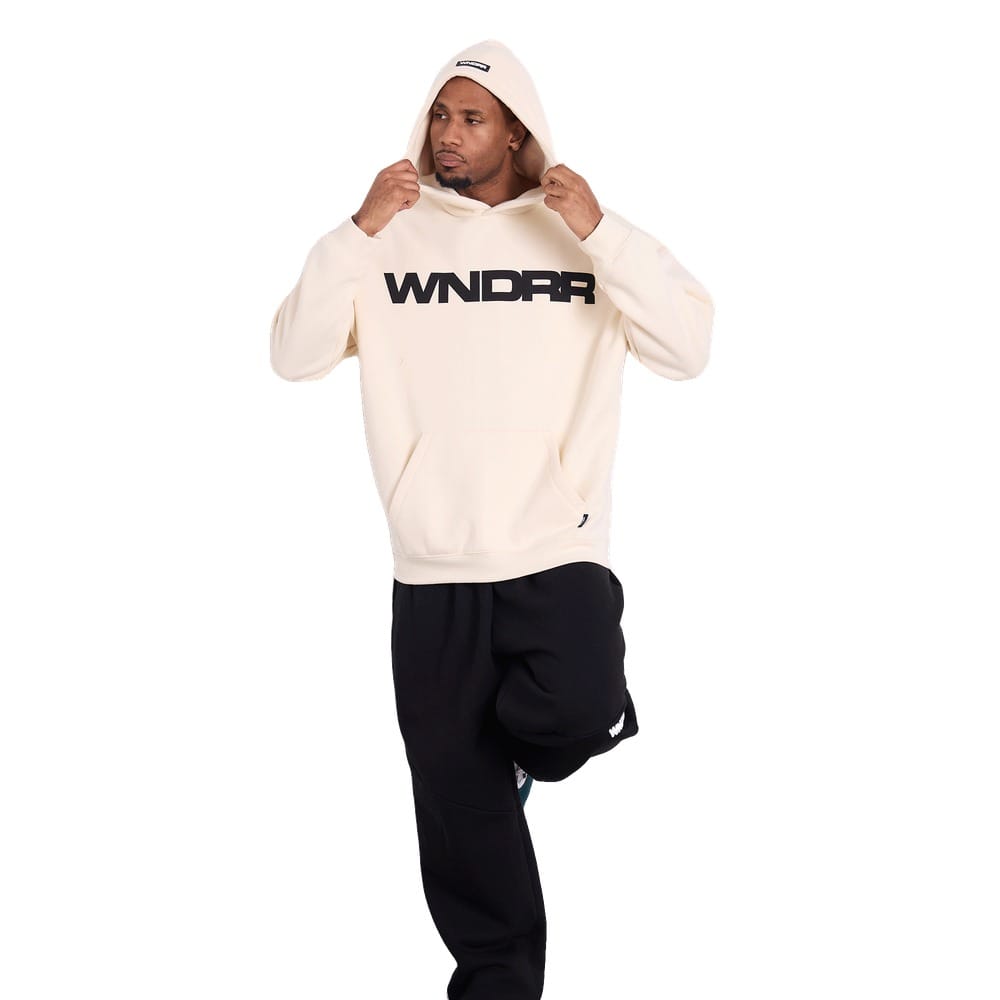 WNDRR Motif HOOD Sweat - Off White