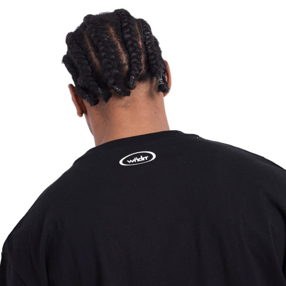 WNDRR Orbit Box Fit Tee - Black