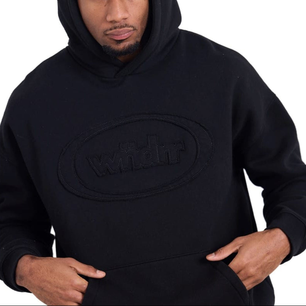 WNDRR Orbit Hood Sweat - Black