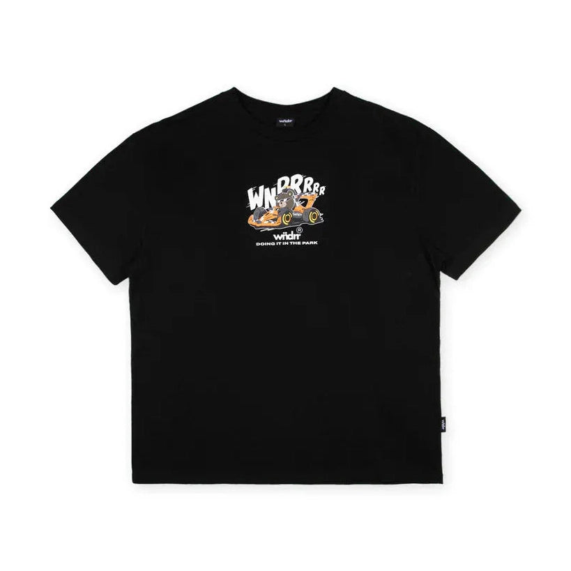 WNDRR Oscar Box Fit Tee - Black