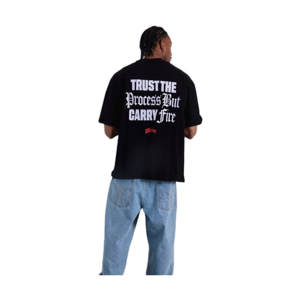 WNDRR Process Heavy Weight Tee - Black