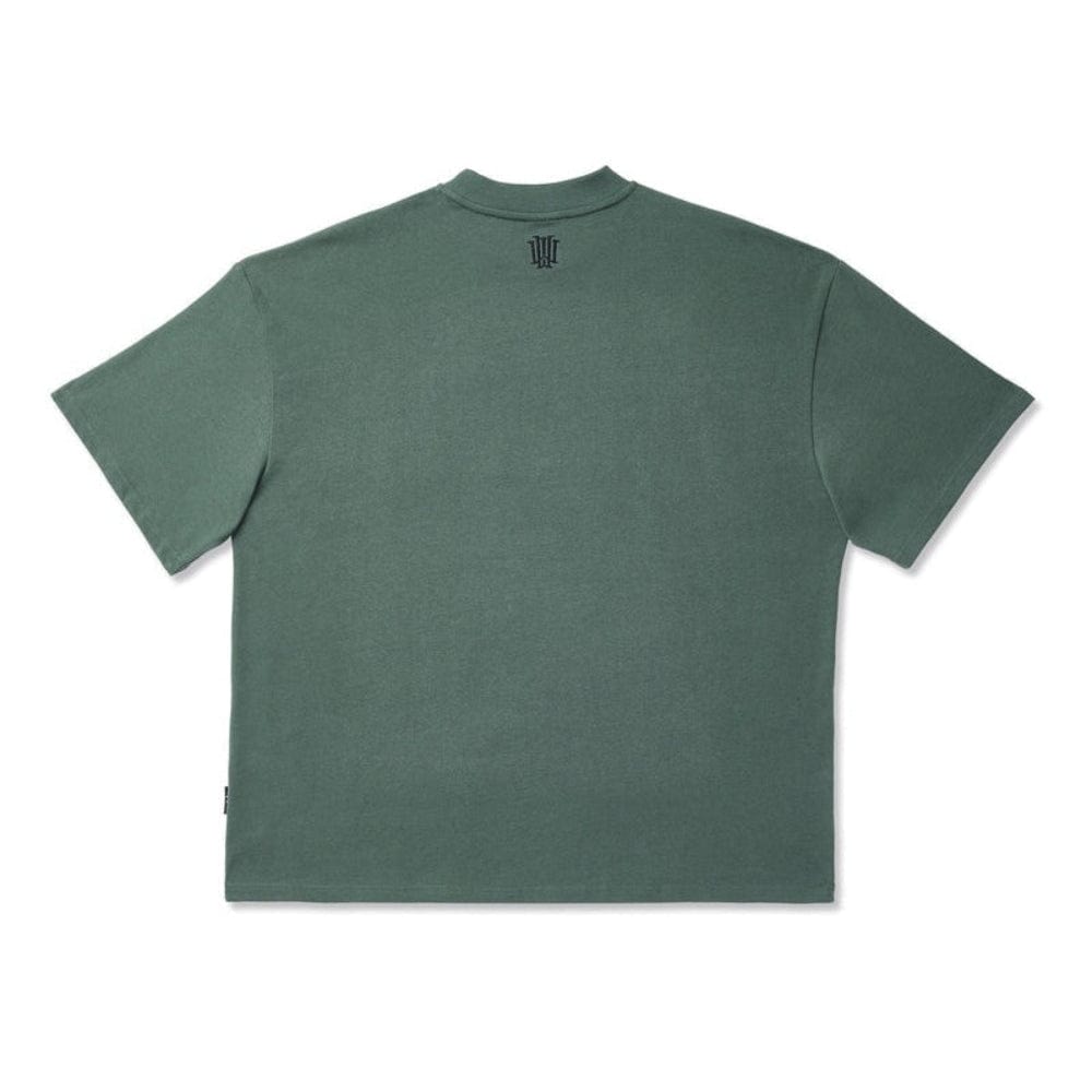 WNDRR Protocol Heavy Weight Tee - Dark Green