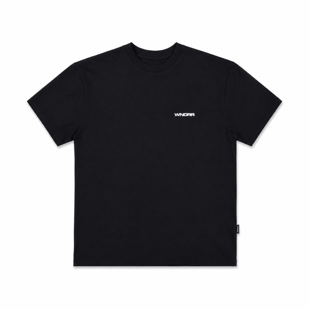 WNDRR Refrain Box Fit Tee - Black