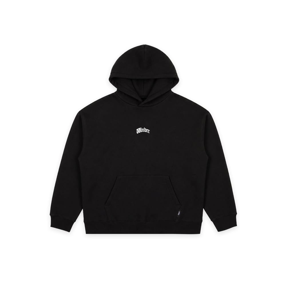 WNDRR Revival Hood Sweat - Black