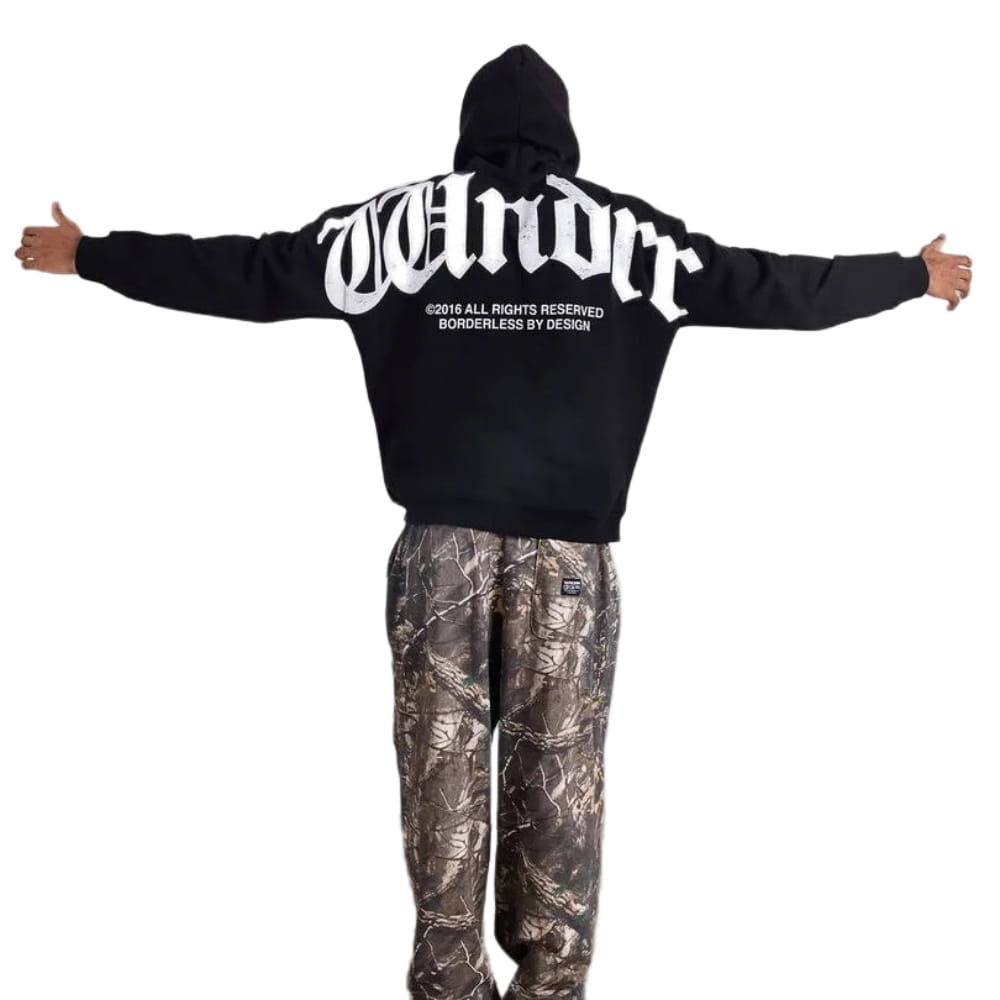 WNDRR Revival Hood Sweat - Black