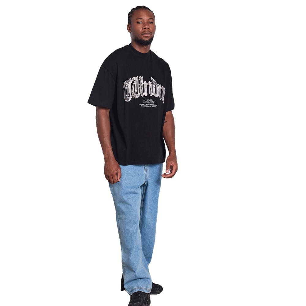 WNDRR Rogue Heavy Weight Tee - Black