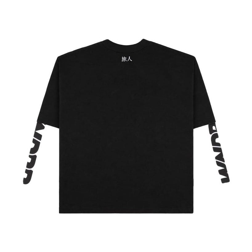 WNDRR Shodo Layered L/S Tee - Black