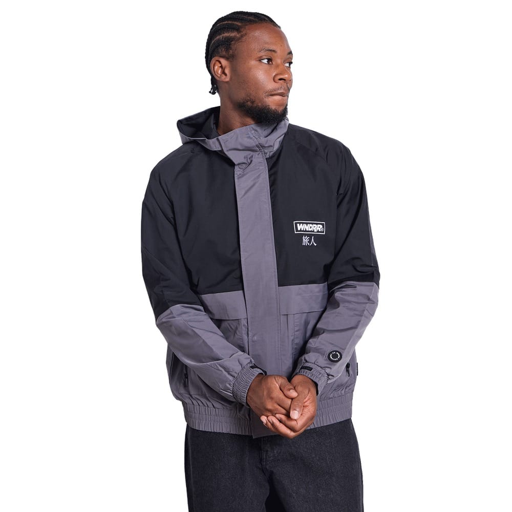 WNDRR Shodo Spray Jacket - Black / Grey