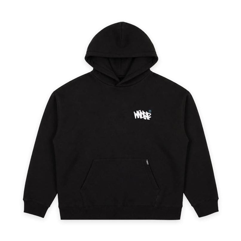 WNDRR Tagged Hood Sweat - Black