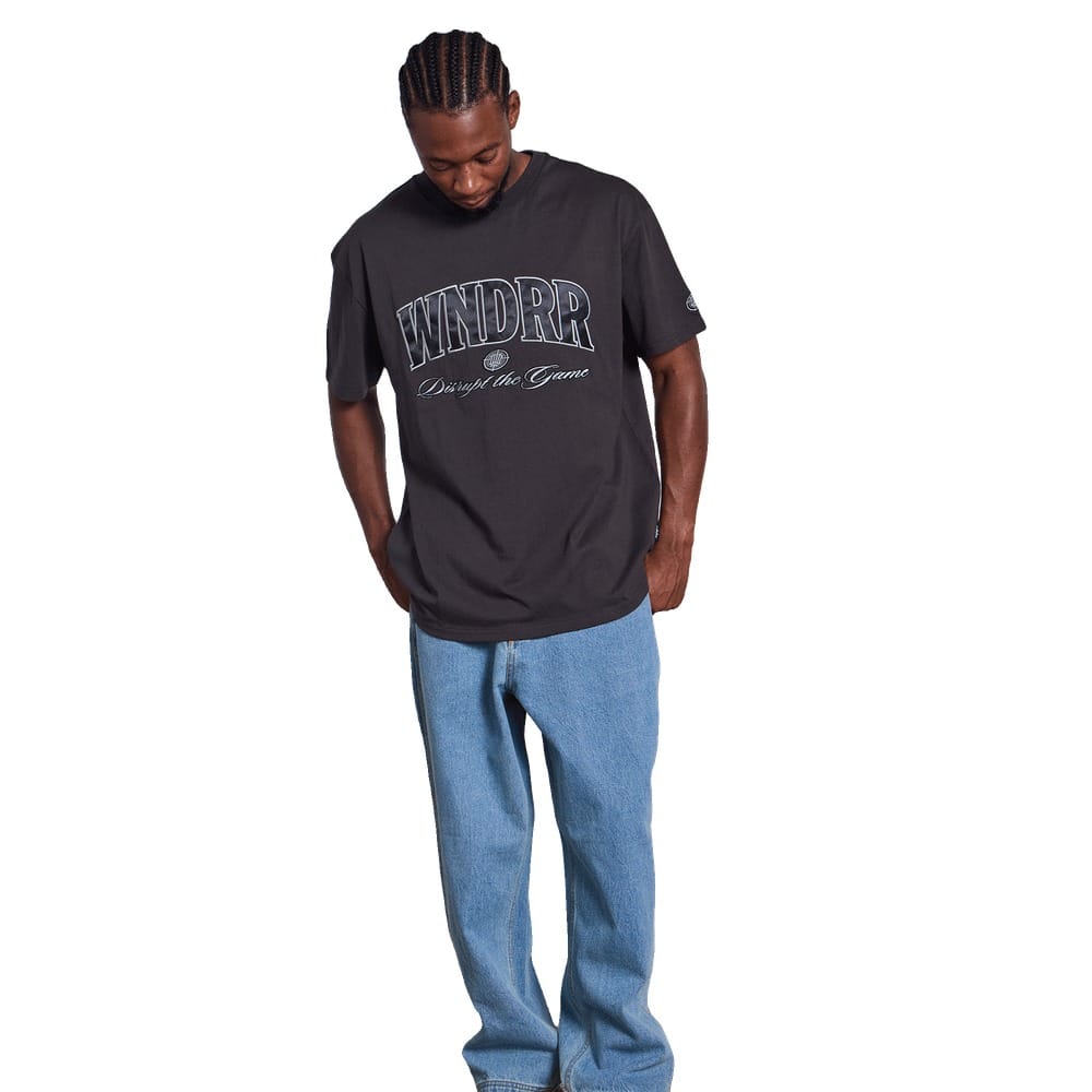 WNDRR Target Box Fit Tee - Faded Black