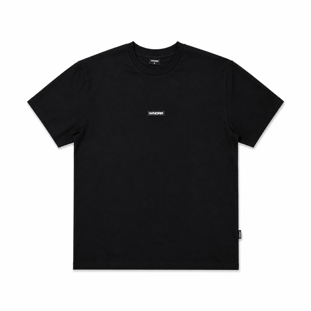 WNDRR Union Box Fit Tee - Black