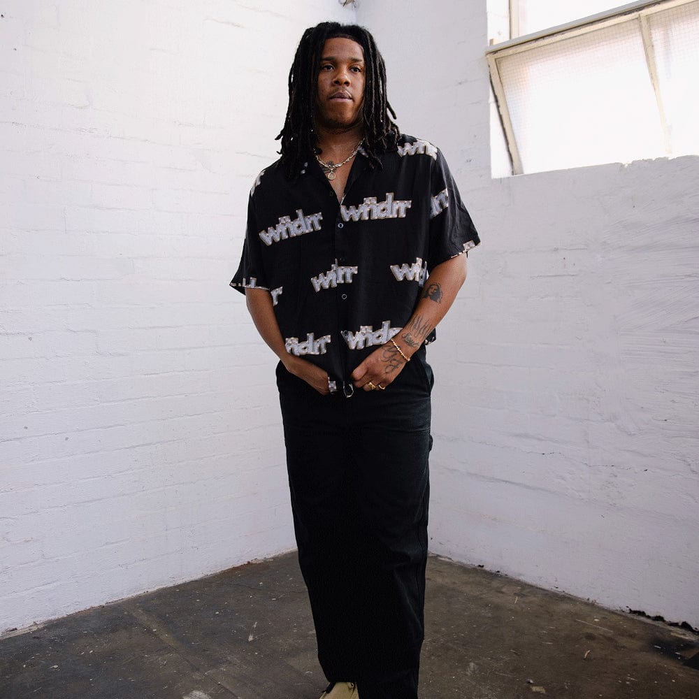 WNDRR Violation Short Sleeve Shirt - Black