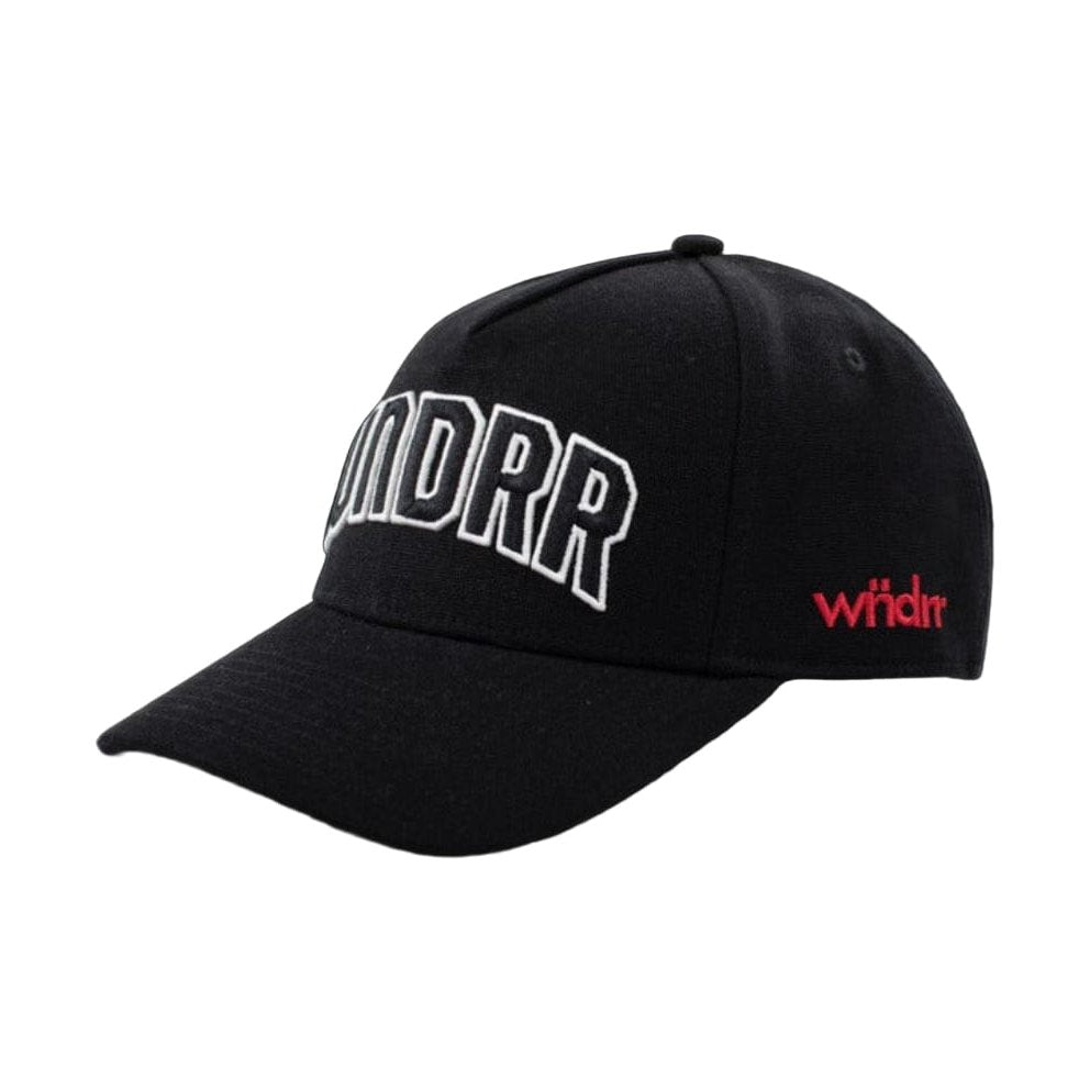 WNDRR Arch High Rise Cap - Black