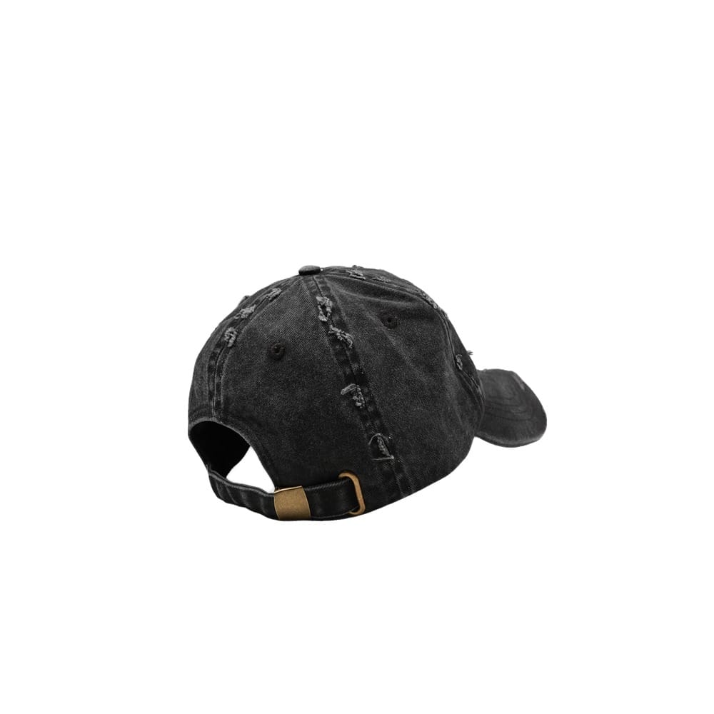WNDRR Stxr Distressed Cap - Washed Black