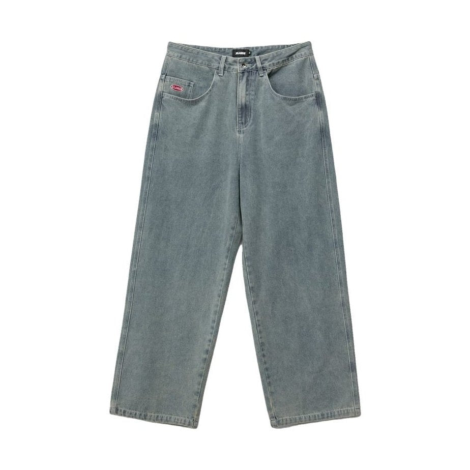 XLarge Baggy Bull Denim 91 Pant -  Vintage Blue Pink