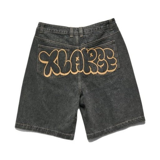 XLarge  Burst Bull Denim 91 Short - Washed Black