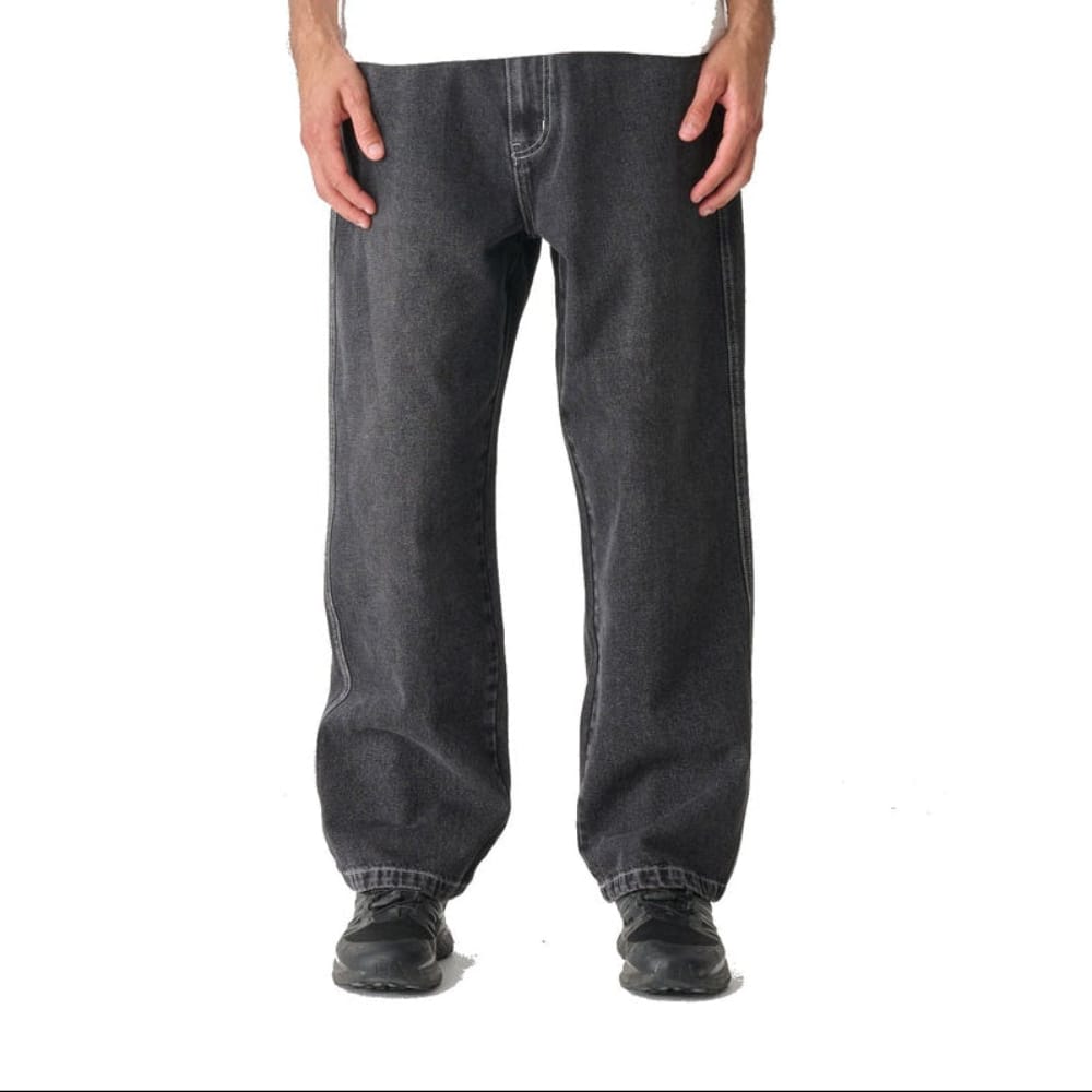 XLarge College Star Bull Denim Pant - Worn Black