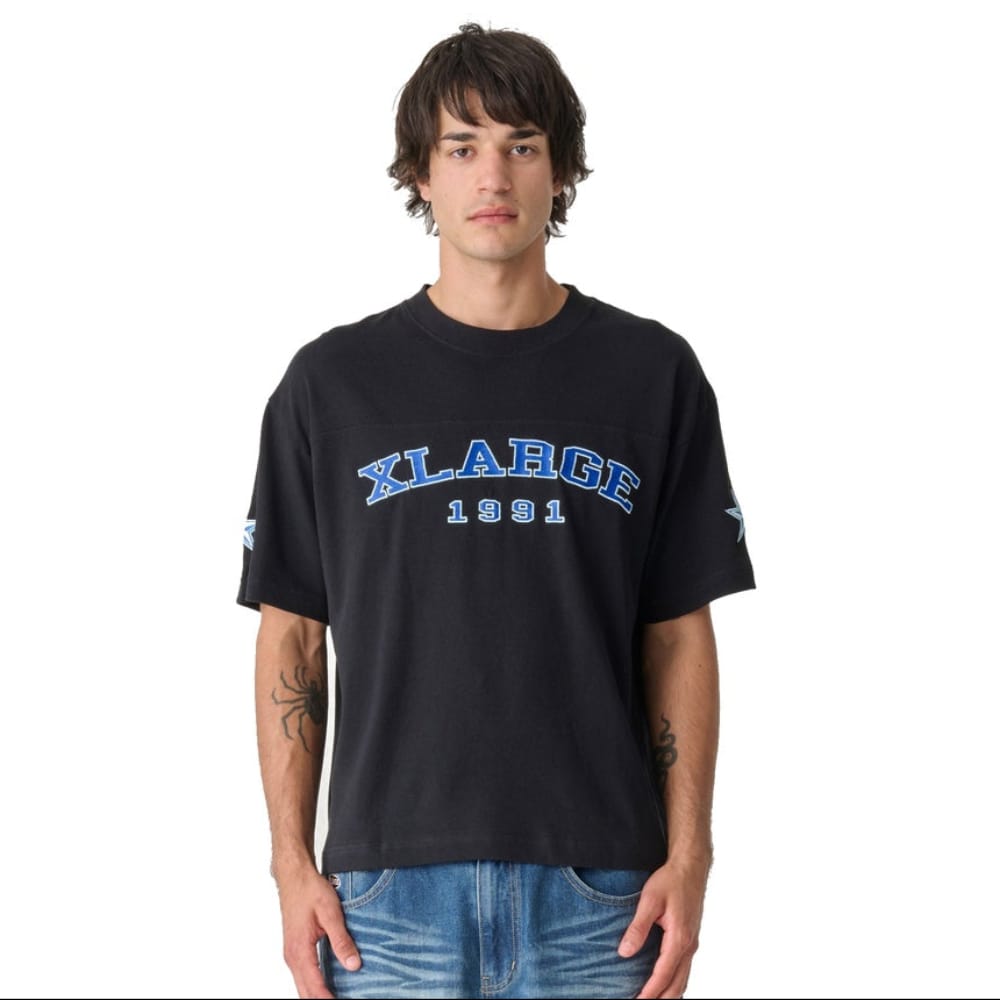 XLarge College Star Gorilla Fit Tee - Pigment Black