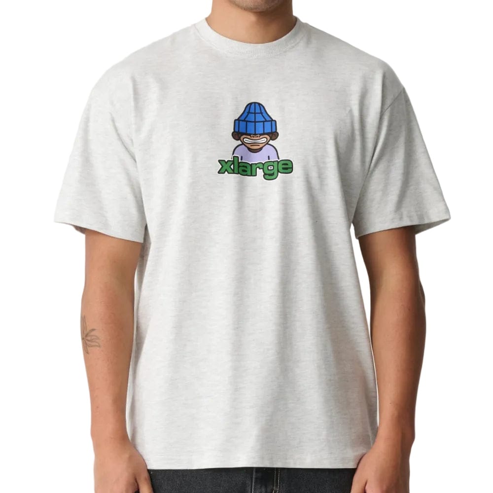 XLarge Grin SS Tee - Ash Heather