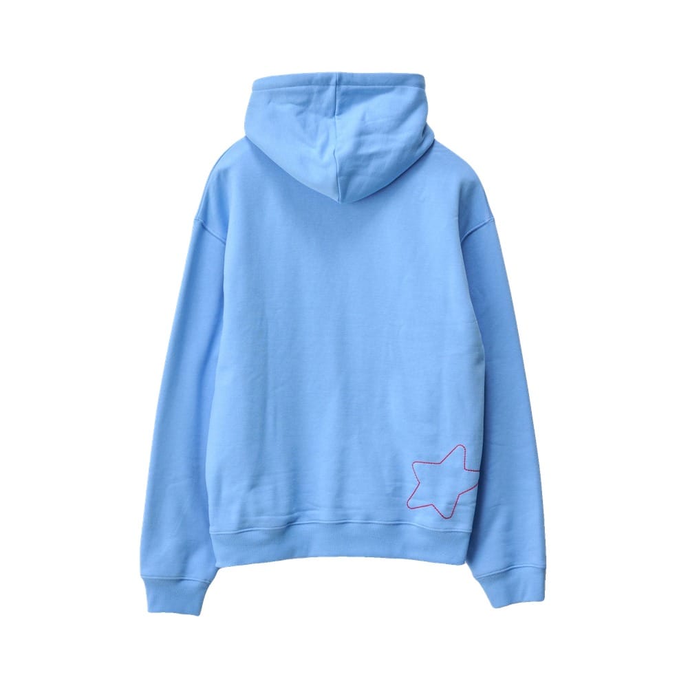 XLarge Italic Star Hoodie - Blue