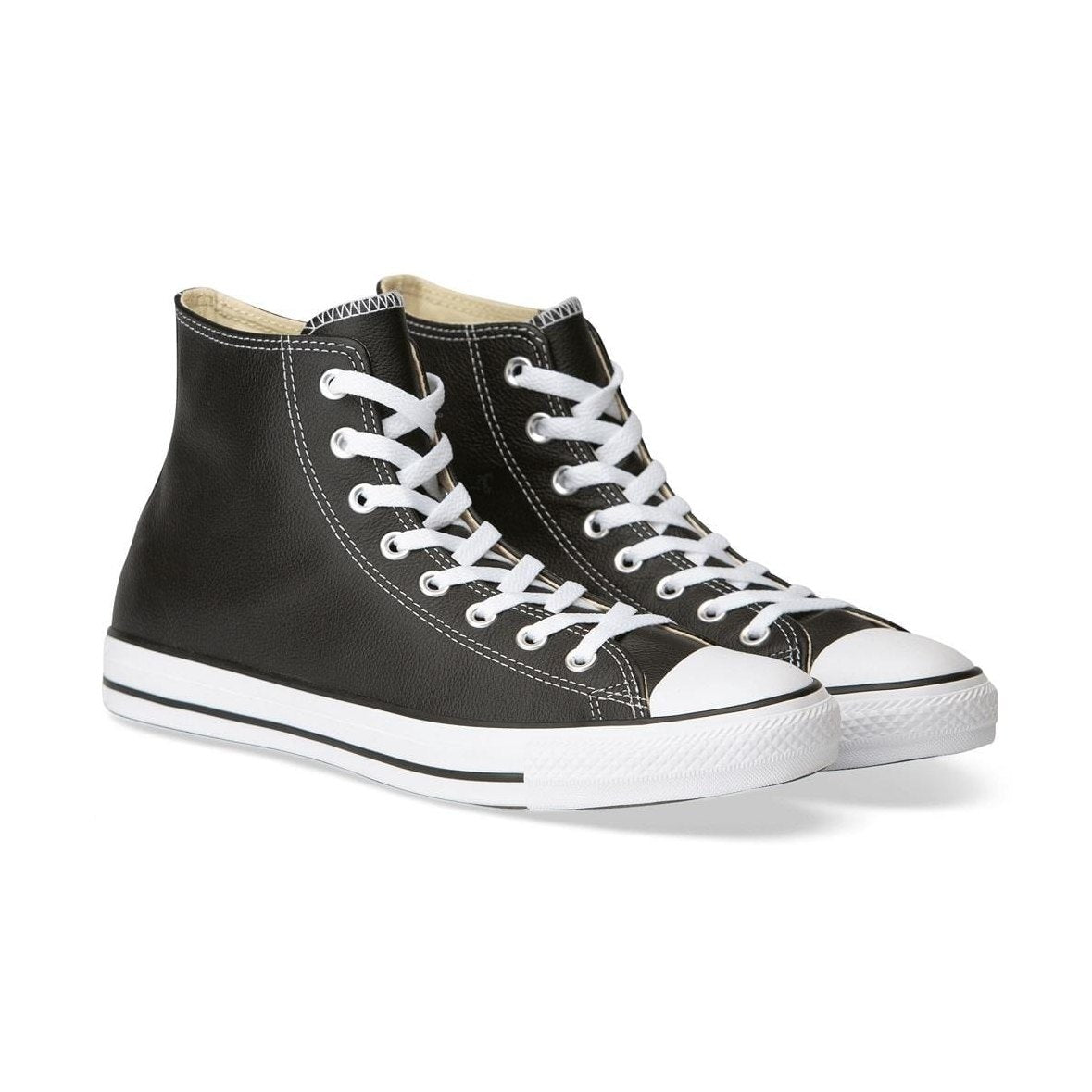 Converse Chuck Taylor Hi Leather - Black / White