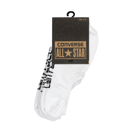 Converse Invisible Sock 3 Pack - White