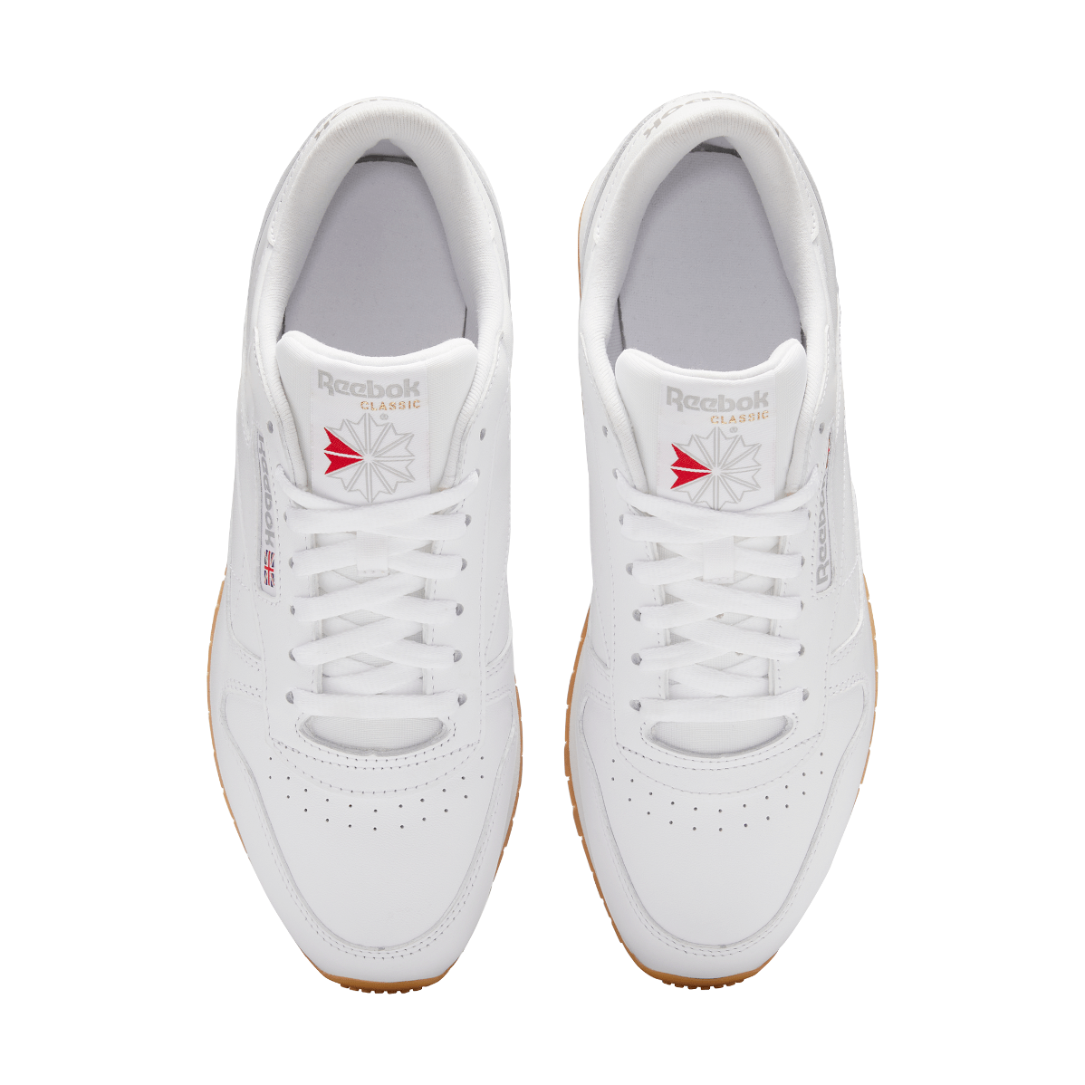 Reebok Classic Leather - White / Gum / Grey