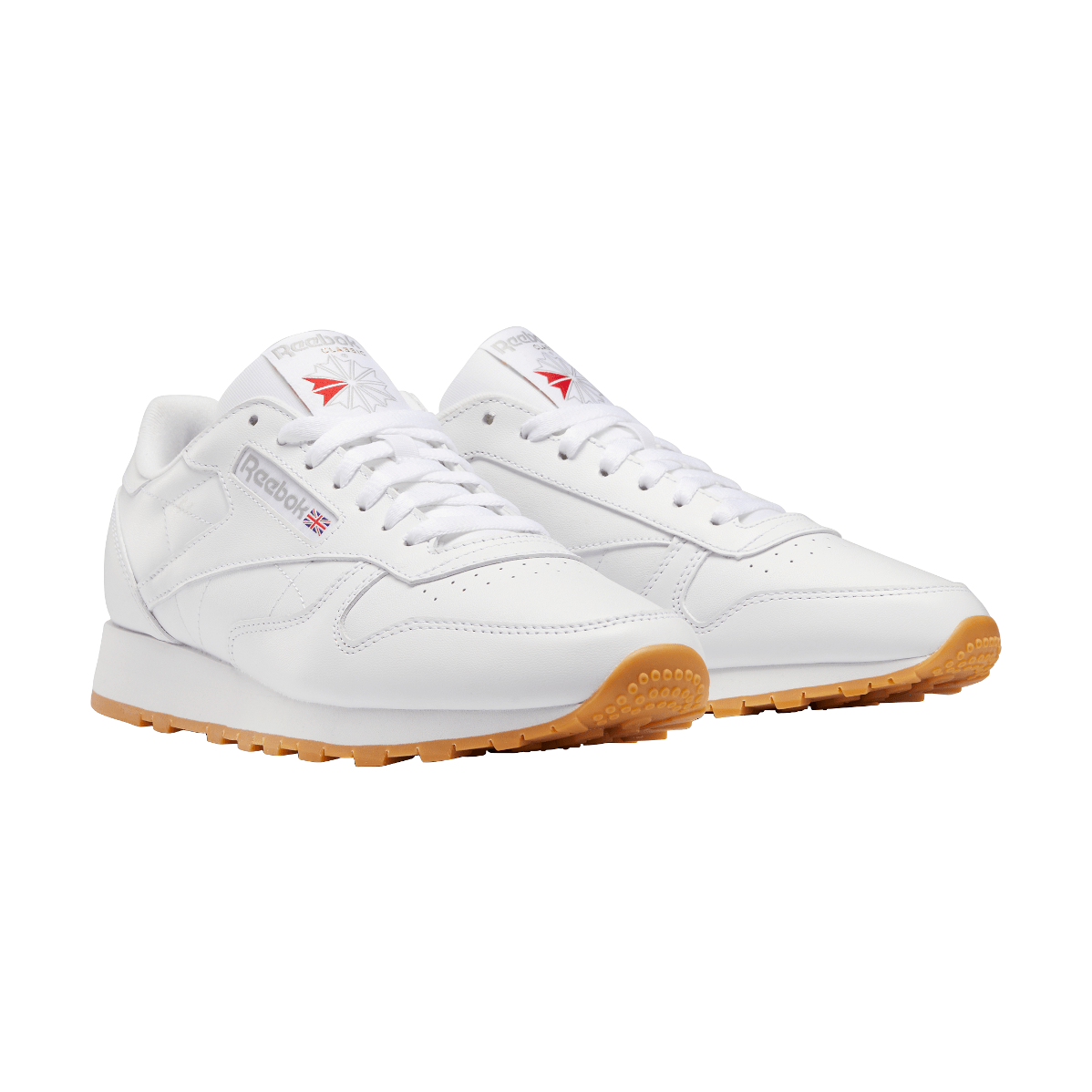 Reebok Classic Leather - White / Gum / Grey